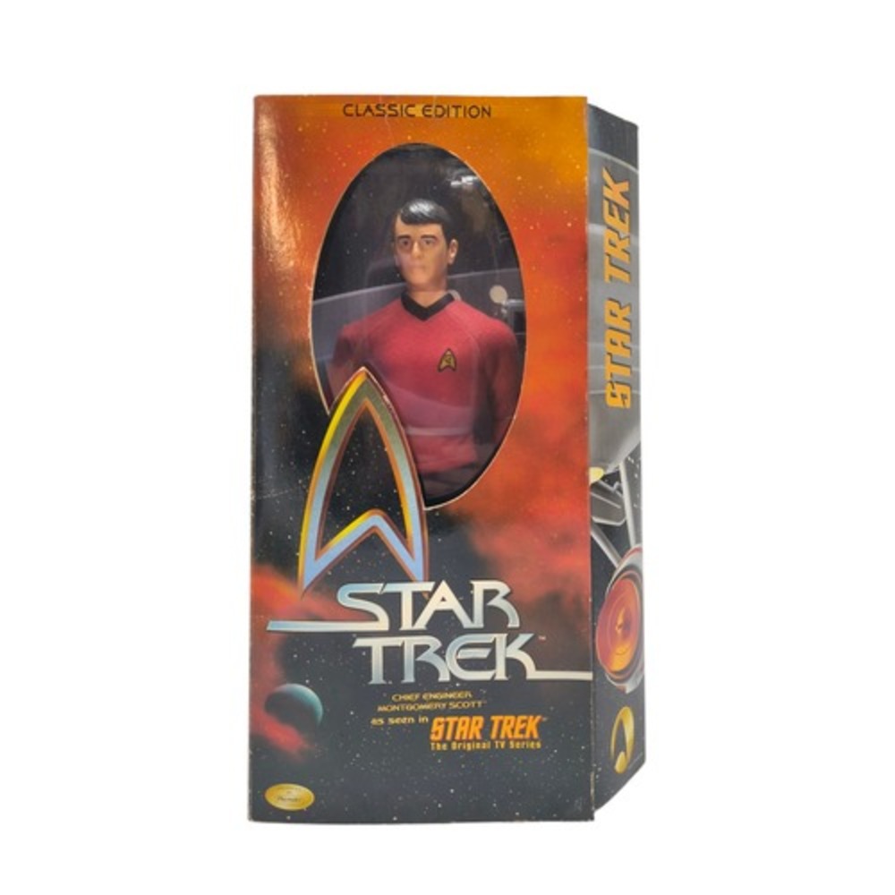 1999 Playmates Classic Edition Star Trek Chief Engineer Montgomery Scott 12"